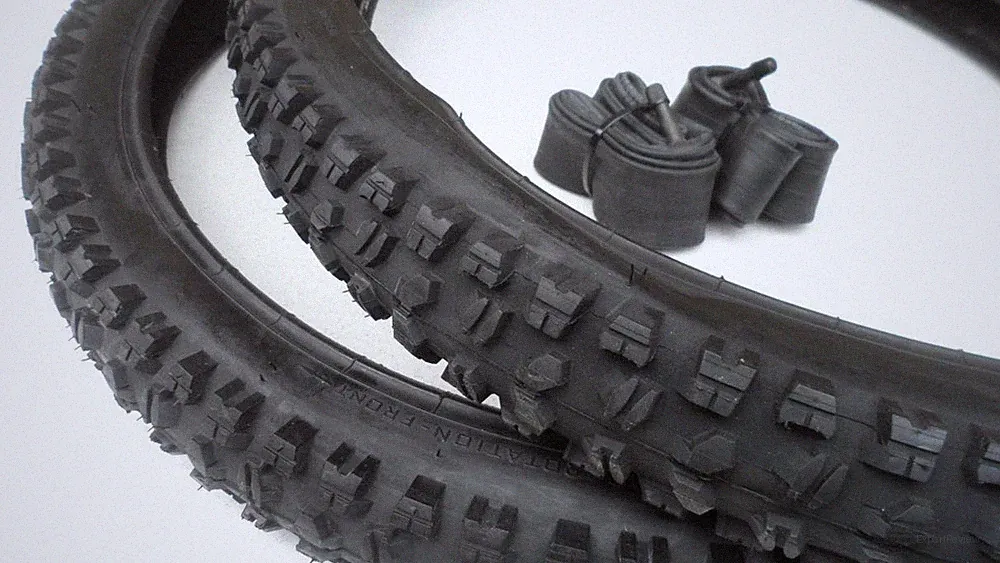 26 x 2.50 Mountain Bike Tires & Tubes Heavy Duty DownHill 26" Bicycle Extreme