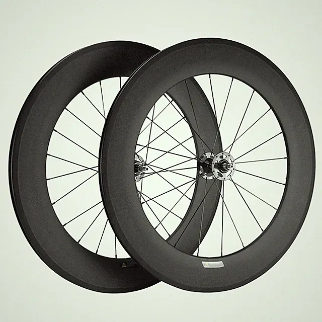 700C Track or Road Bike Single Speed Wheelset Fixed Gear Carbon Bicycle Wheels