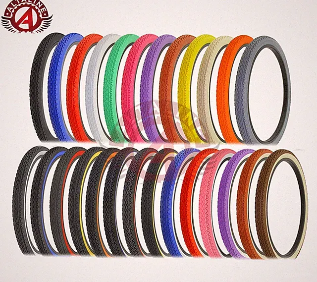 ALTALINE BICYCLE WIRE BEAD TIRE 26 x 2.125 HEAVY DUTY DIAMOND MULTIPLE COLORS.