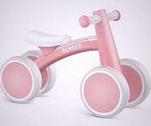 Baby Balance Bike for 1 Year Old Boys Girls 12-24 Month Toddler Pink New