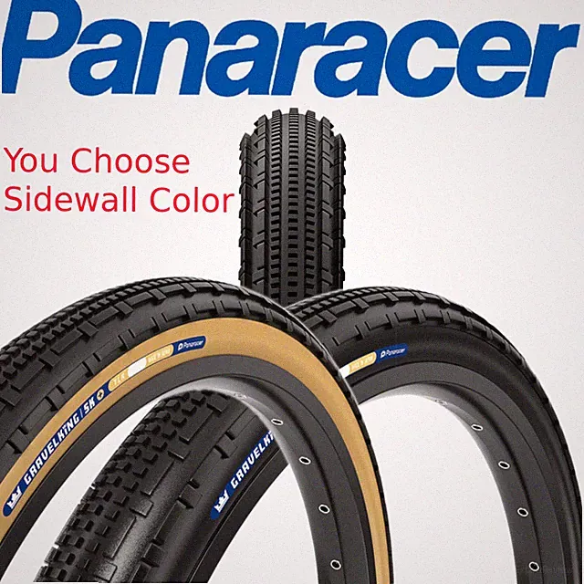 NEW Panaracer GravelKing SK+ Plus 26"x2.1 FlatGard Tubeles Bike Tire Gravel King